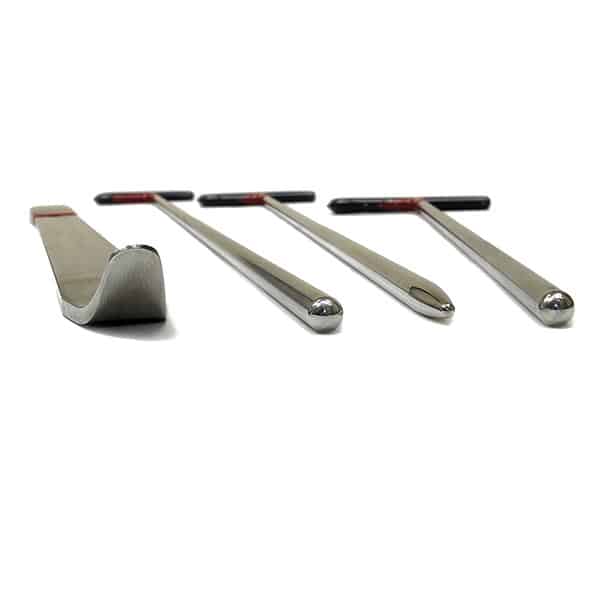 4 Piece Bendable Stainless Steel PDR Rod Set