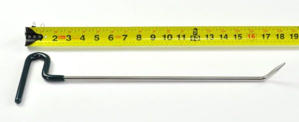 15.5 Inch Custom Single Bend Bullet PDR Dent Rod